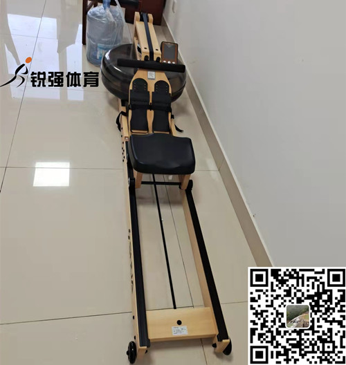 淄博某小区业主在必威西汉姆联选购的划船机